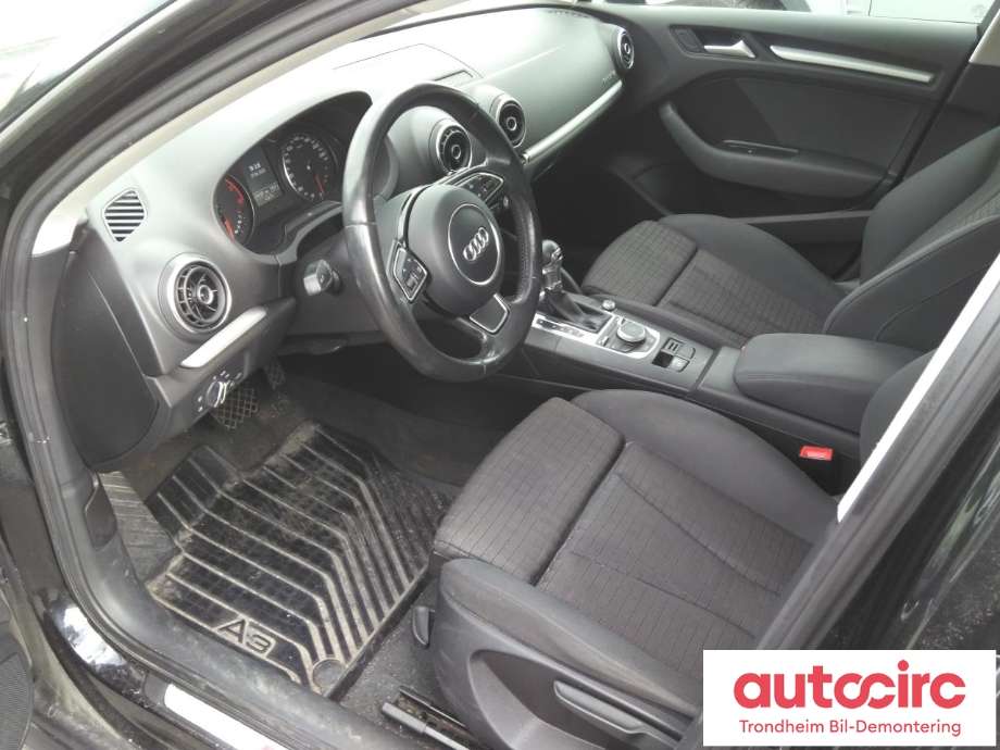 Audi A3 2012-2016 (Type III, Fase 1) , Motorkode: CJZA, Girkassekode: PYT
