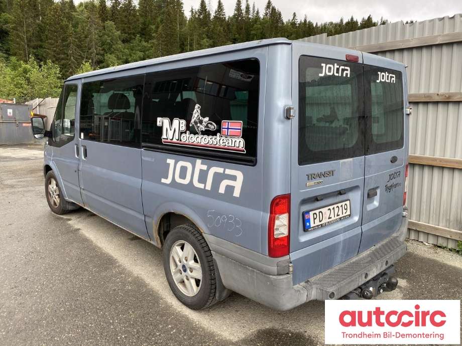 Ford Transit 2006-2013 , Motorkode: QWFA, Girkassekode: 