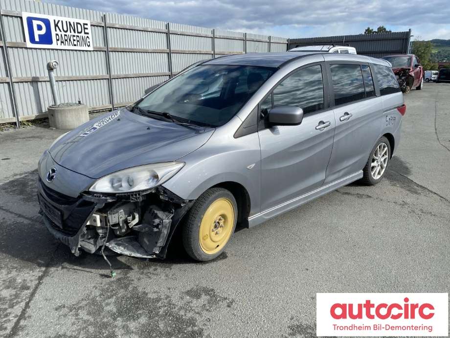 Mazda 5 2011-2015 (Type II) , Motorkode: Y6, Girkassekode: B602-17-01XC