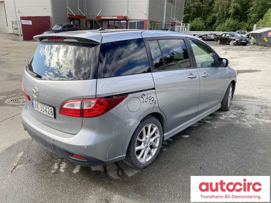 Mazda 5 2011-2015 (Type II) , Motorkode: Y6, Girkassekode: B602-17-01XC