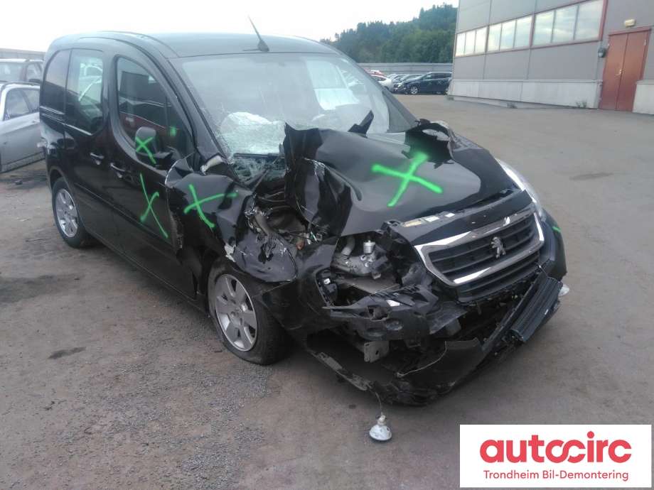 Peugeot Partner 2015-2019 (Type II, Fase 2) , Motorkode: BHY, Girkassekode: 16 122 418 80