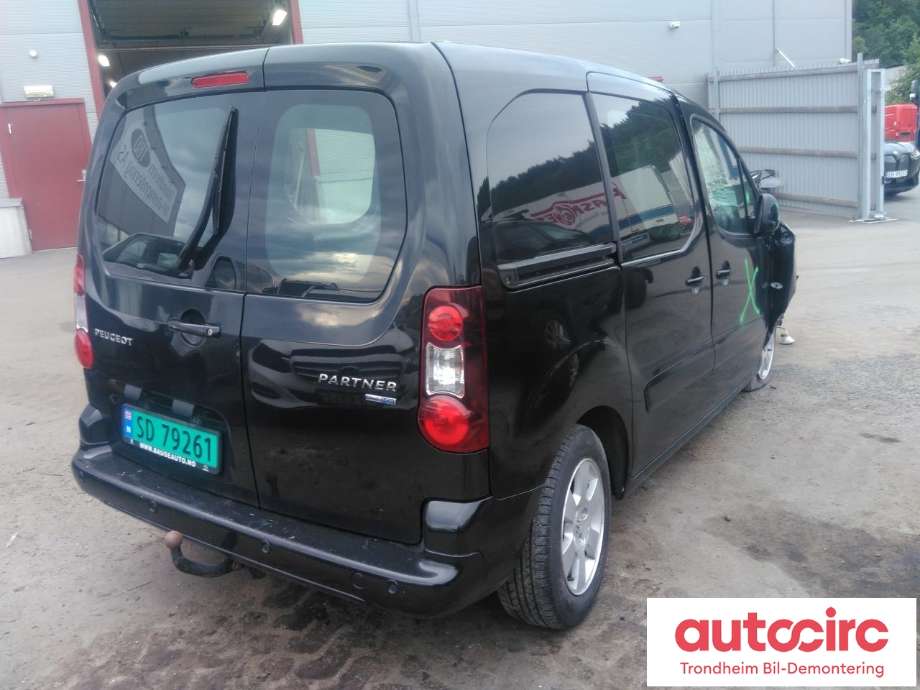 Peugeot Partner 2015-2019 (Type II, Fase 2) , Motorkode: BHY, Girkassekode: 16 122 418 80