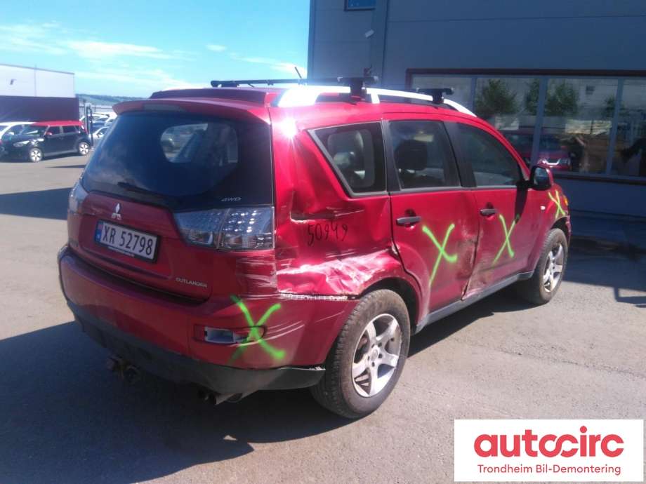 Mitsubishi Outlander 2007-2010 (Type II, Fase 1) , Motorkode: BSY, Girkassekode: 2500A092