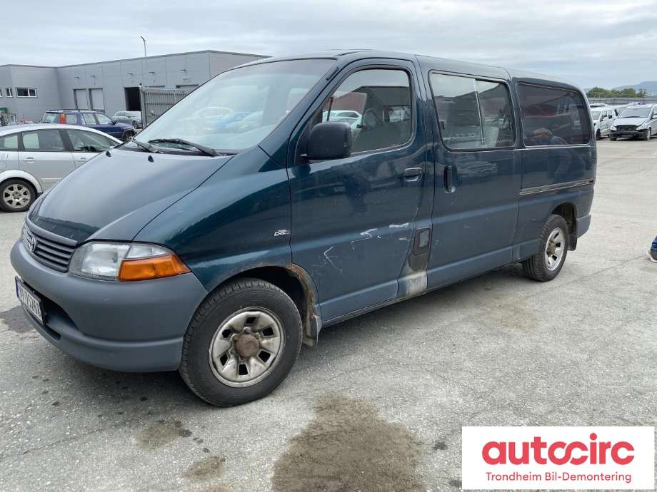 Toyota Hiace 2001-2006 (Fase 2) , Motorkode: 2KD-FTV, Girkassekode: B04D/R151F
