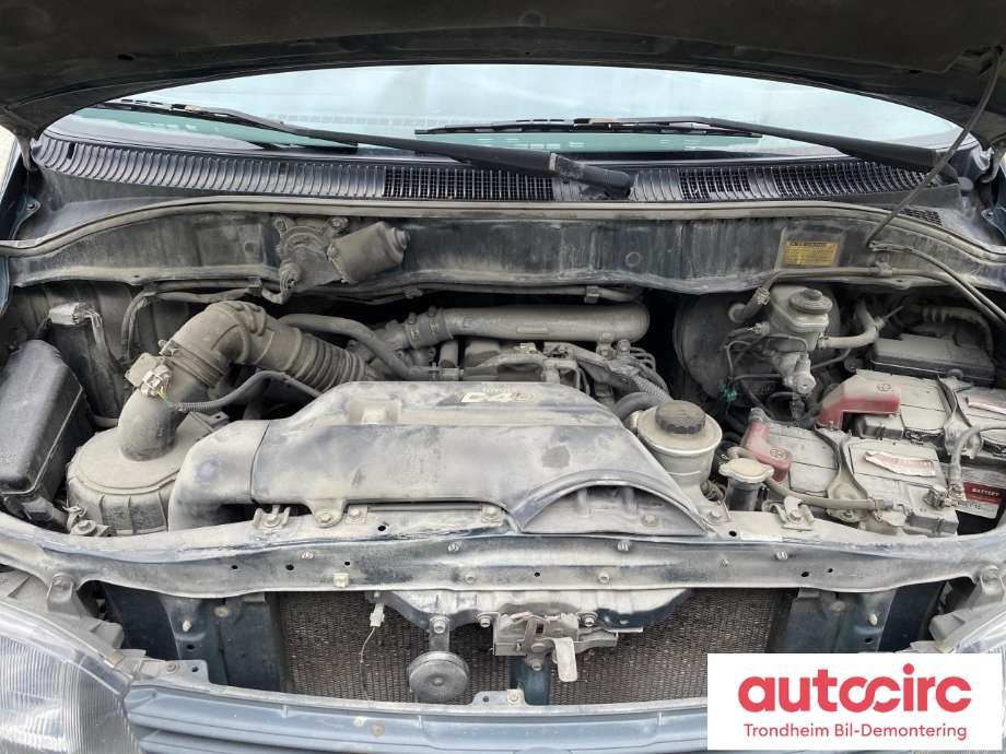 Toyota Hiace 2001-2006 (Fase 2) , Motorkode: 2KD-FTV, Girkassekode: B04D/R151F