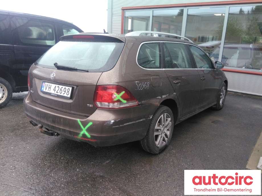 VW Golf VI 2008-2012 , Motorkode: CAXA, Girkassekode: NGA