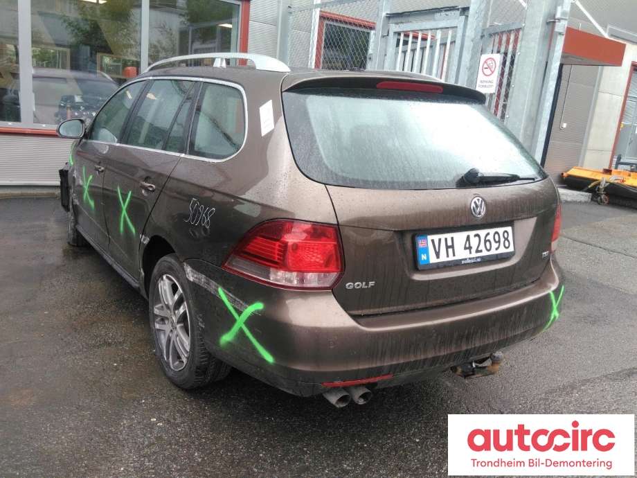 VW Golf VI 2008-2012 , Motorkode: CAXA, Girkassekode: NGA
