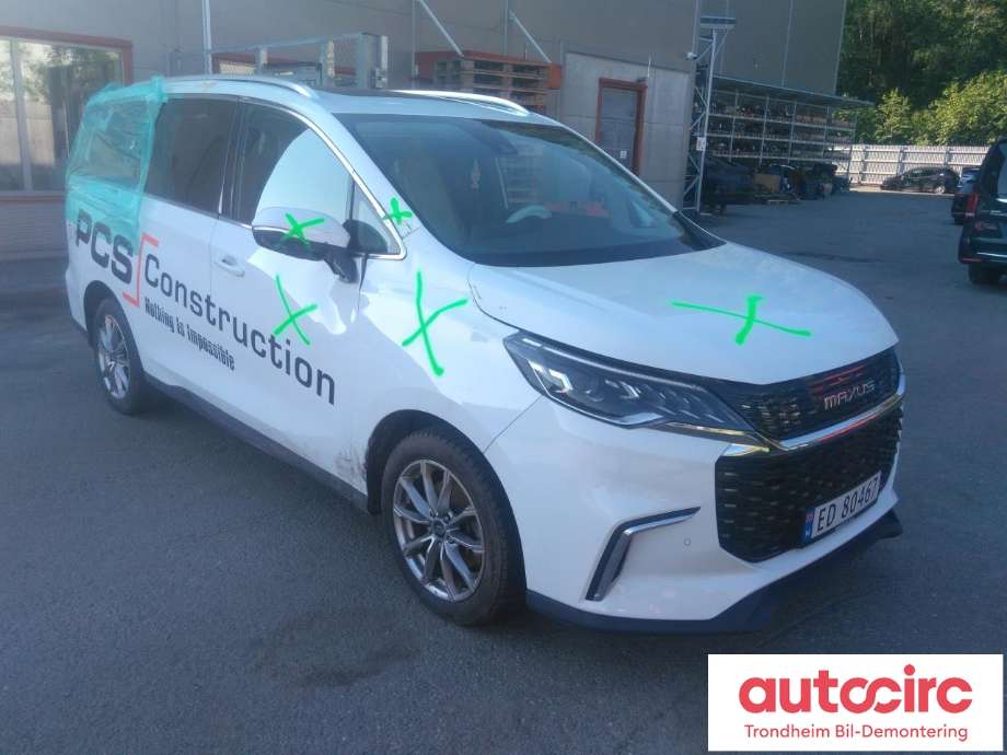Maxus Euniq 5 2019-2023 , Motorkode: TZ220XS612B, Girkassekode: 
