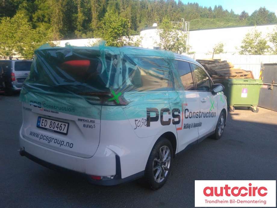 Maxus Euniq 5 2019-2023 , Motorkode: TZ220XS612B, Girkassekode: 