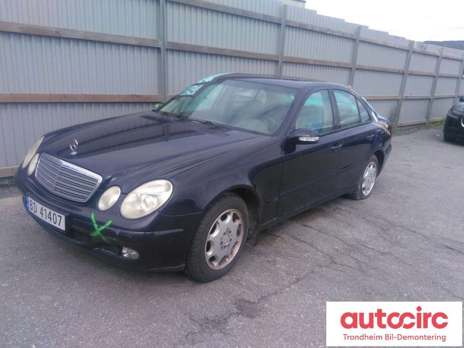 Mercedes E-Klasse 2002-2006 (Fase 1) (W211) (W211), Motorkode: OM646.951, Girkassekode: 722699