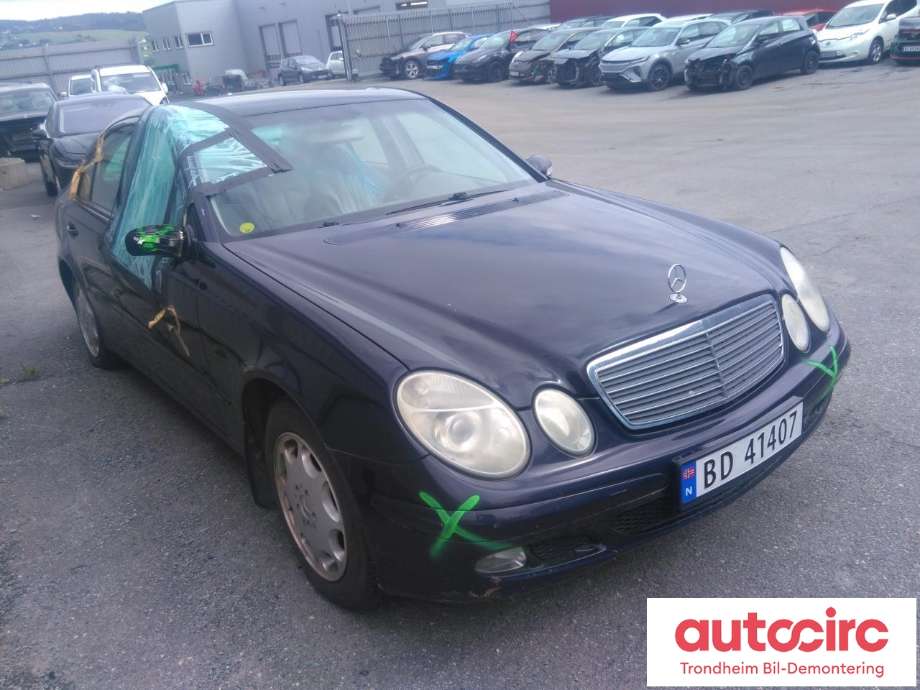 Mercedes E-Klasse 2002-2006 (Fase 1) (W211) (W211), Motorkode: OM646.951, Girkassekode: 722699