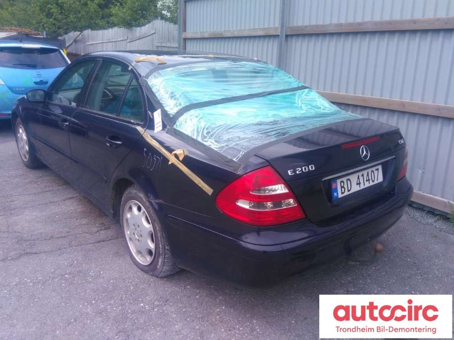 Mercedes E-Klasse 2002-2006 (Fase 1) (W211) (W211), Motorkode: OM646.951, Girkassekode: 722699