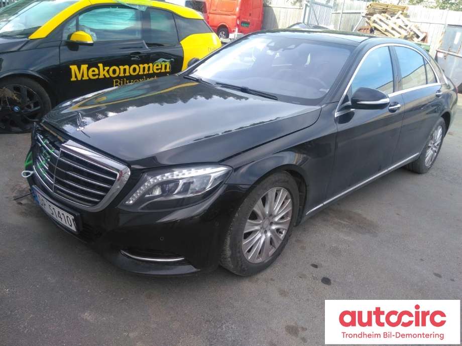 Mercedes S-Klasse 2013-2020 (W222) (W222), Motorkode: M278.929, Girkassekode: 722967