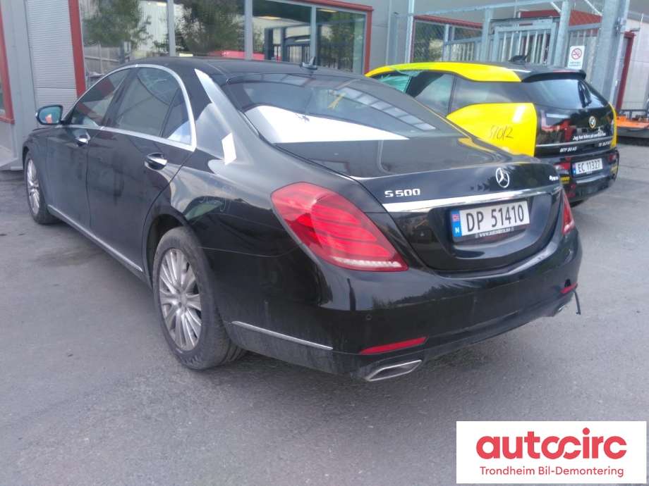 Mercedes S-Klasse 2013-2020 (W222) (W222), Motorkode: M278.929, Girkassekode: 722967