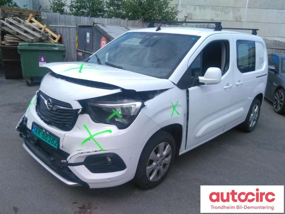 Opel Combo E 2019-->> , Motorkode: LQJ, Girkassekode: M0C