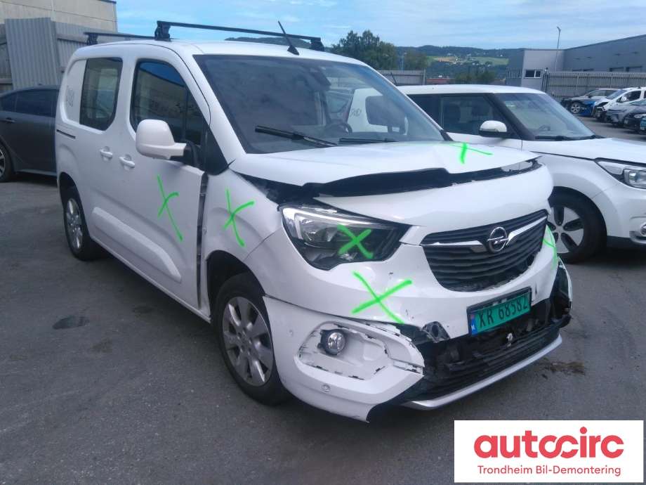 Opel Combo E 2019-->> , Motorkode: LQJ, Girkassekode: M0C