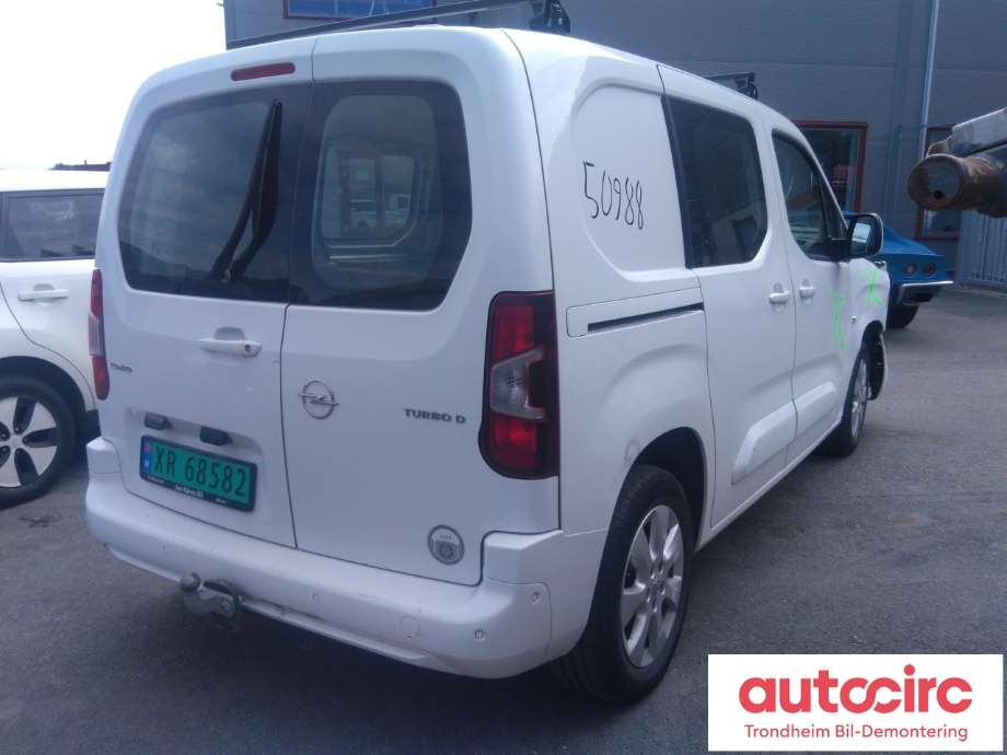 Opel Combo E 2019-->> , Motorkode: LQJ, Girkassekode: M0C
