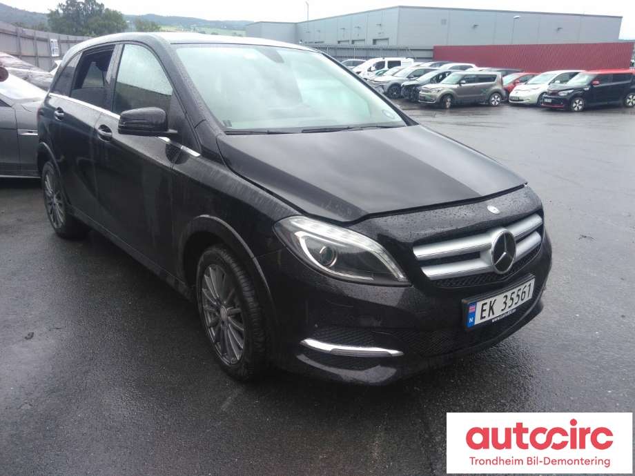 Mercedes B-Klasse, electric drive 2014-2018 (W242) (W242), Motorkode: EM0004, Girkassekode: A 242 340 34 01
