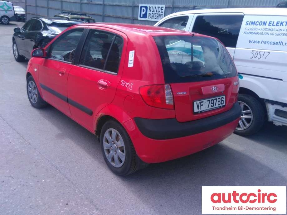 Hyundai Getz 2002-2009 , Motorkode: G4EE-G, Girkassekode: