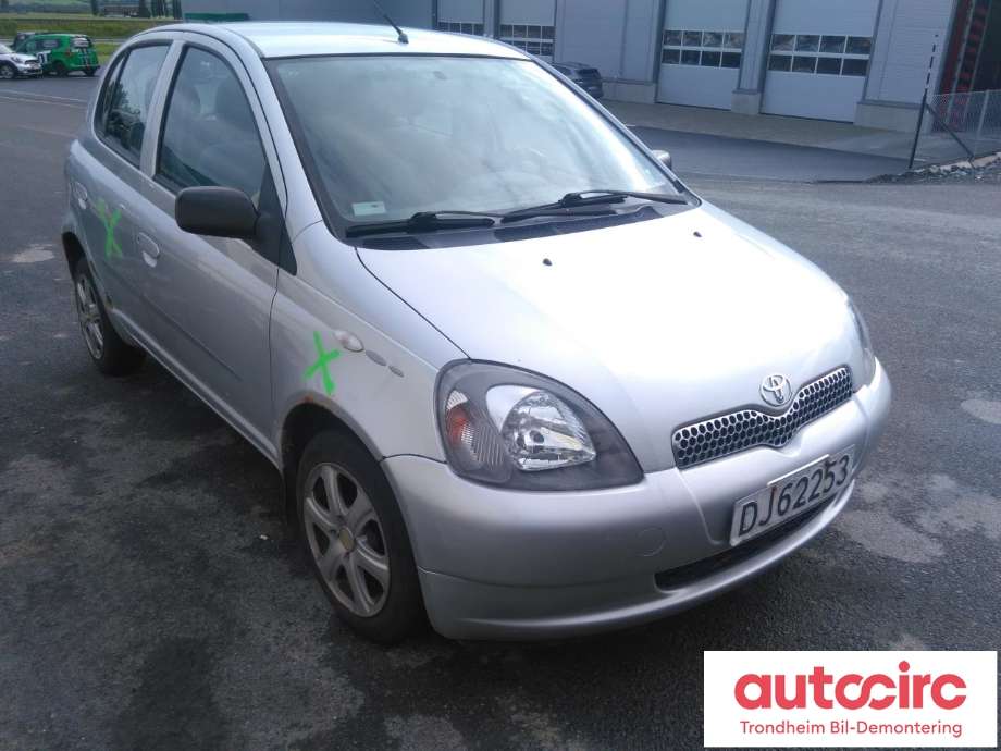 Toyota Yaris 1999-2003 (Type I, Fase 1) , Motorkode: 1SZ-FE, Girkassekode: