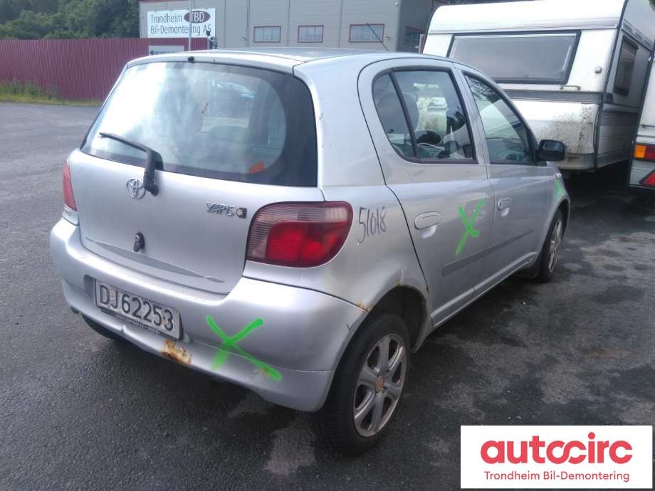 Toyota Yaris 1999-2003 (Type I, Fase 1) , Motorkode: 1SZ-FE, Girkassekode: