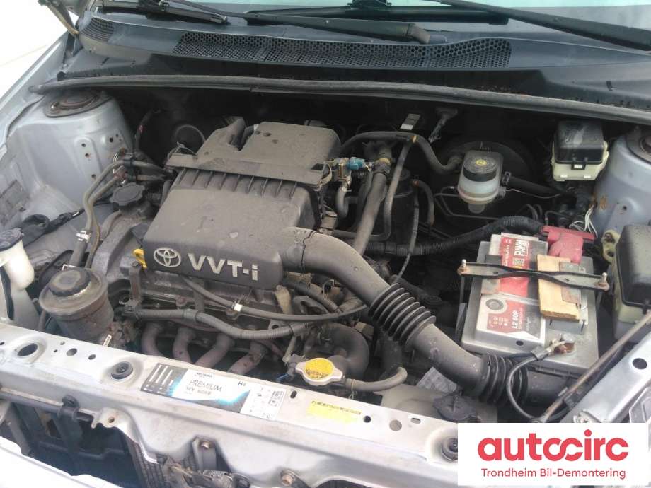 Toyota Yaris 1999-2003 (Type I, Fase 1) , Motorkode: 1SZ-FE, Girkassekode: