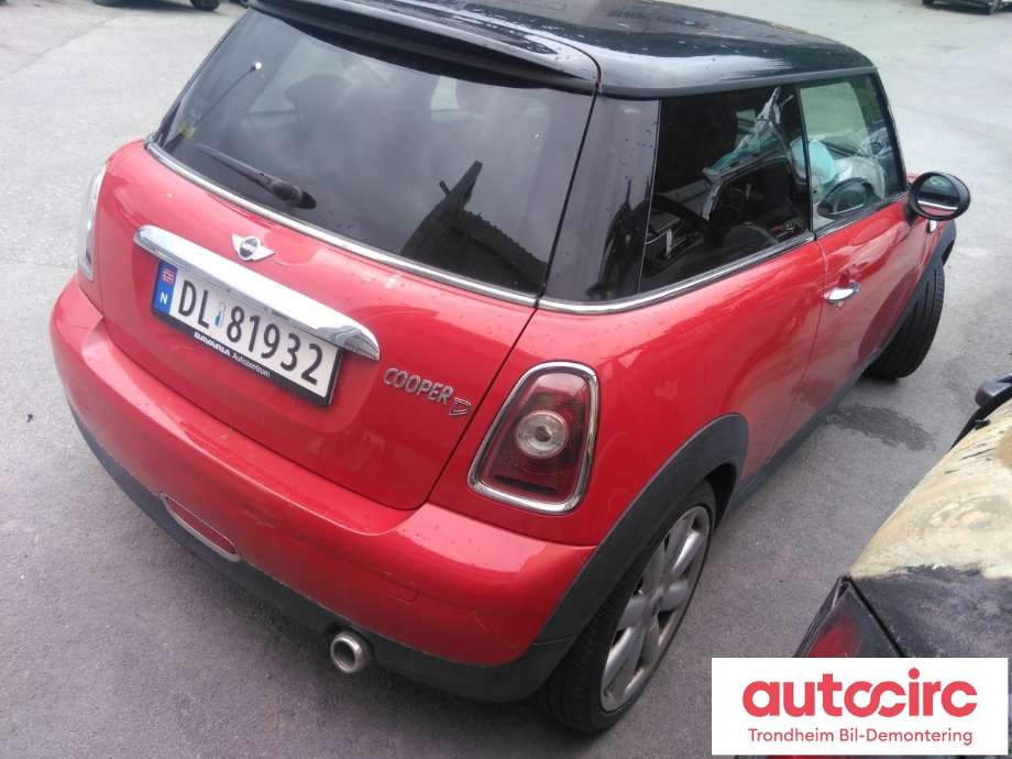 Mini One/Cooper 2007-2014 (R55-57) (R55-57), Motorkode: 9HZ, Girkassekode: GA6F21WA