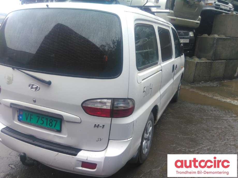 Hyundai H-1 2006-2008 (Type I, Fase 2) , Motorkode: J3, Girkassekode:
