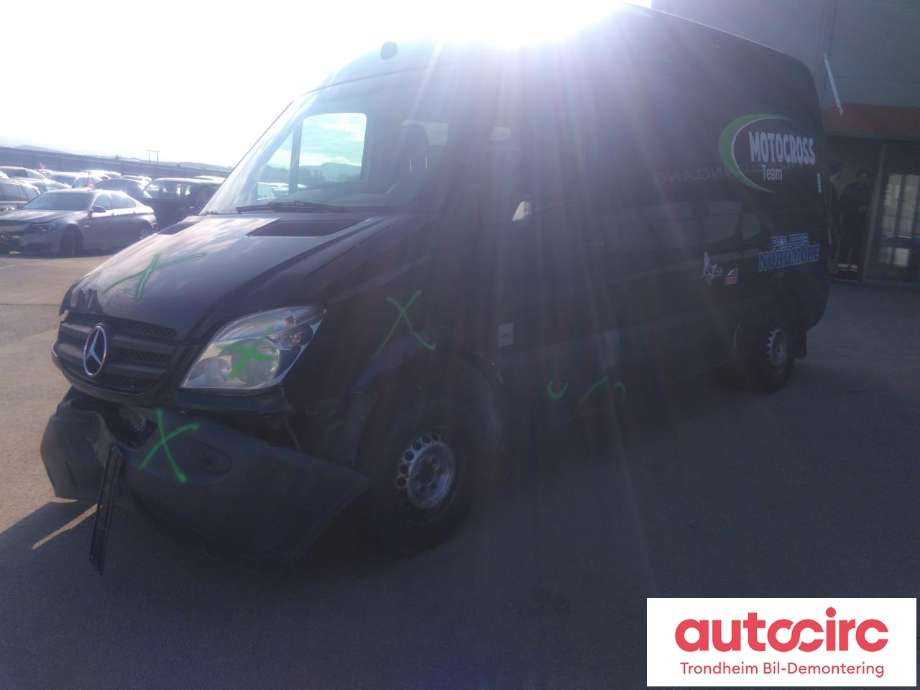 Mercedes Sprinter 2006-2013 (Fase 1) (906) (906), Motorkode: 646985, Girkassekode: 711.651