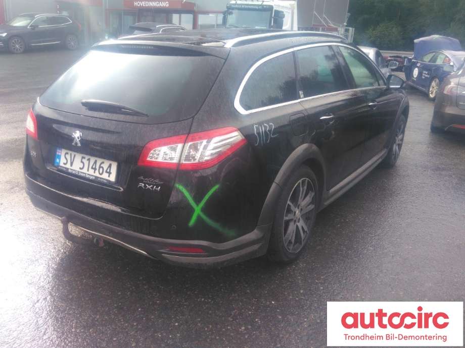 Peugeot 508 2011-2014 (Type I, Fase 1) , Motorkode: RHC, Girkassekode: 2231 S7