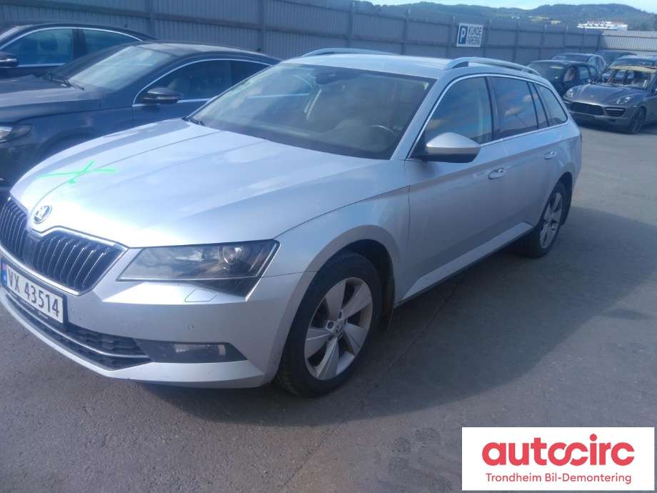 Škoda Superb 2015-->> (Type III) , Motorkode: DFCA, Girkassekode: SYK
