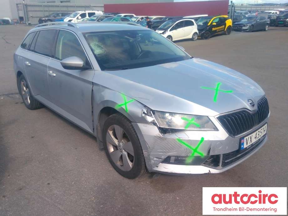 Škoda Superb 2015-->> (Type III) , Motorkode: DFCA, Girkassekode: SYK