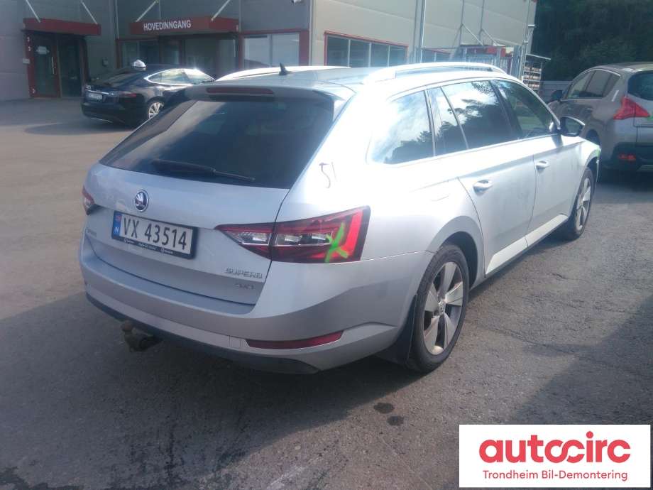 Škoda Superb 2015-->> (Type III) , Motorkode: DFCA, Girkassekode: SYK