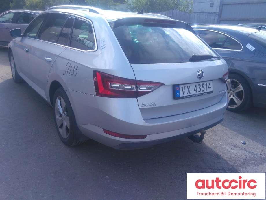 Škoda Superb 2015-->> (Type III) , Motorkode: DFCA, Girkassekode: SYK