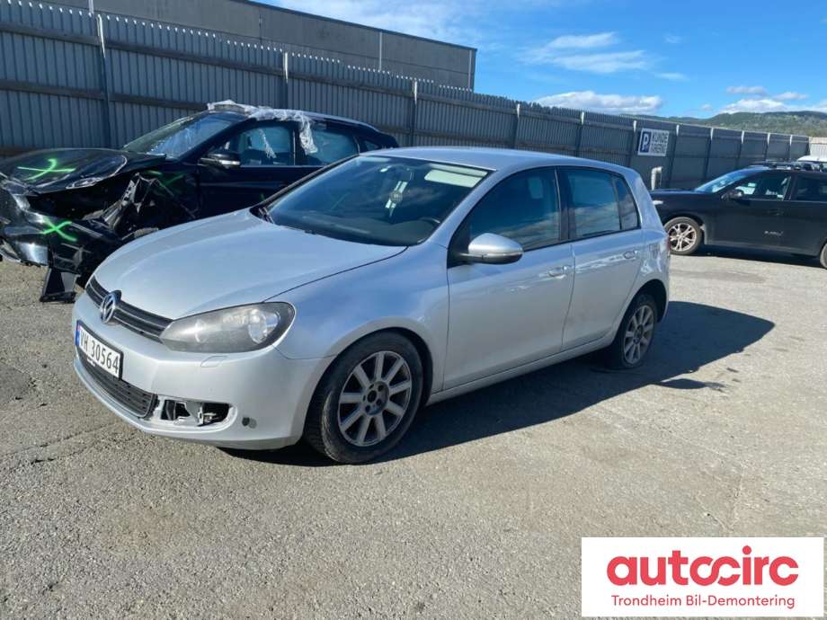 VW Golf VI 2008-2012 , Motorkode: CAYC, Girkassekode: MLP