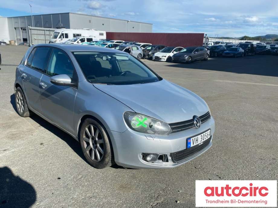 VW Golf VI 2008-2012 , Motorkode: CAYC, Girkassekode: MLP