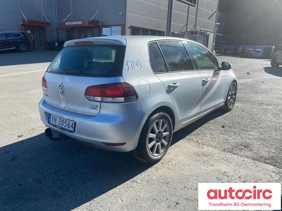 VW Golf VI 2008-2012 , Motorkode: CAYC, Girkassekode: MLP