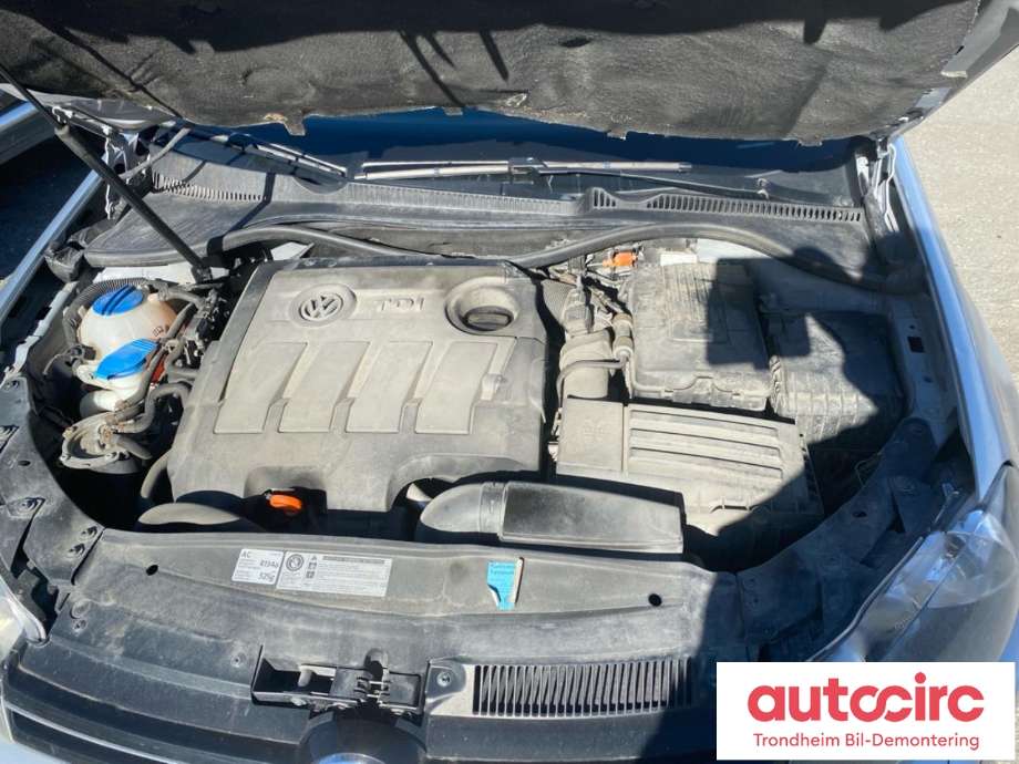 VW Golf VI 2008-2012 , Motorkode: CAYC, Girkassekode: MLP