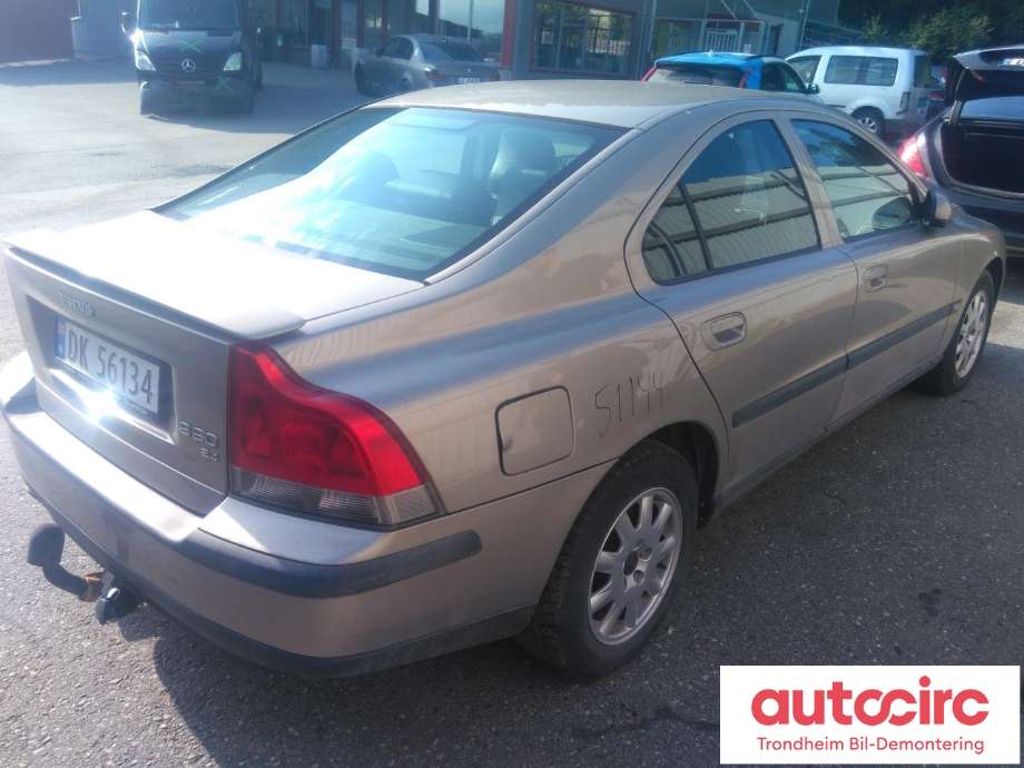 Volvo S60 2000-2004 (Type I, Fase 1) , Motorkode: B5244S, Girkassekode: 