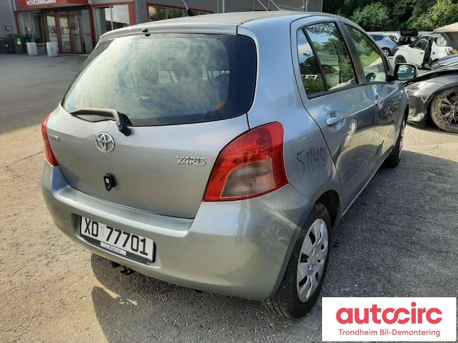 Toyota Yaris 2006-2009 (Type II, Fase 1) , Motorkode: 1ND-TV, Girkassekode: 
