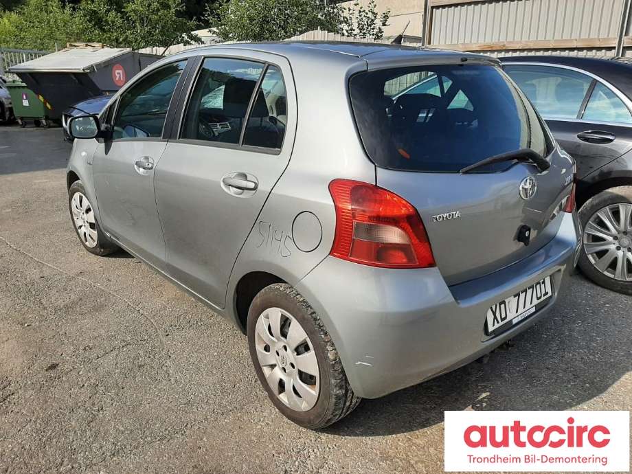 Toyota Yaris 2006-2009 (Type II, Fase 1) , Motorkode: 1ND-TV, Girkassekode: 