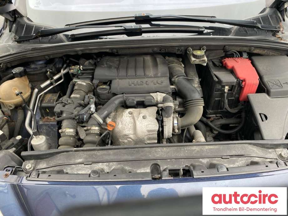 Peugeot 308 2007-2011 (Type I, Fase 1) , Motorkode: 9HZ, Girkassekode: 2231 92