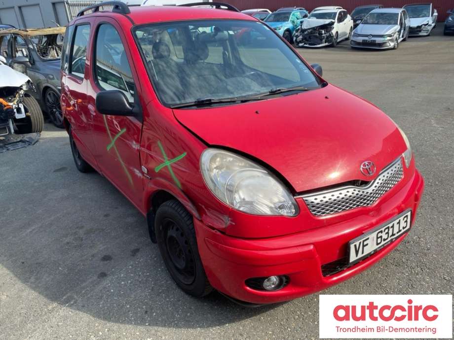 Toyota Yaris Verso 1999-2007 , Motorkode: 2NZ-FE, Girkassekode: 3030052081