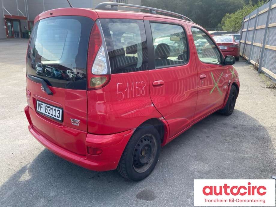 Toyota Yaris Verso 1999-2007 , Motorkode: 2NZ-FE, Girkassekode: 3030052081