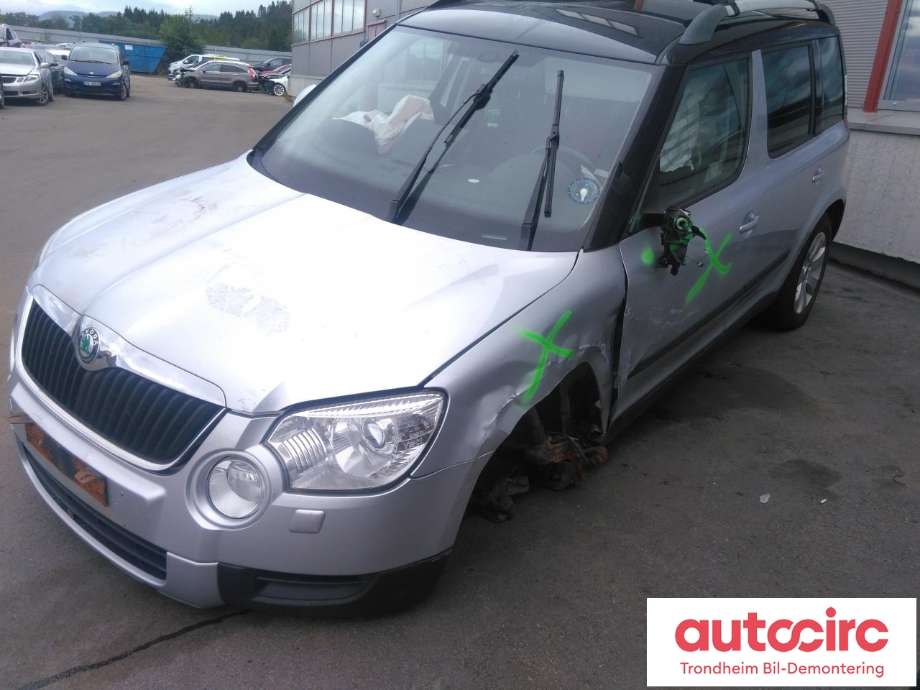 Škoda Yeti 2009-2013 (Fase 1) , Motorkode: CFHF, Girkassekode: NFQ