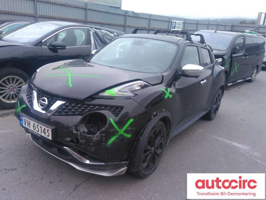 Nissan Juke 2014-2018 (Fase 2) , Motorkode: HR13DDT, Girkassekode: 310203VX4E