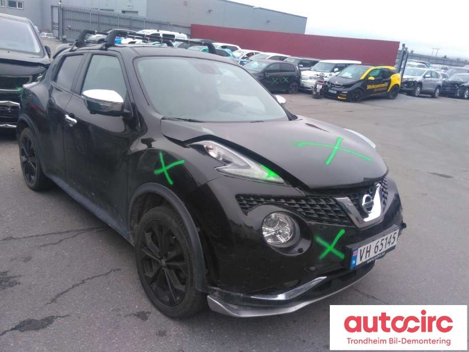 Nissan Juke 2014-2018 (Fase 2) , Motorkode: HR13DDT, Girkassekode: 310203VX4E