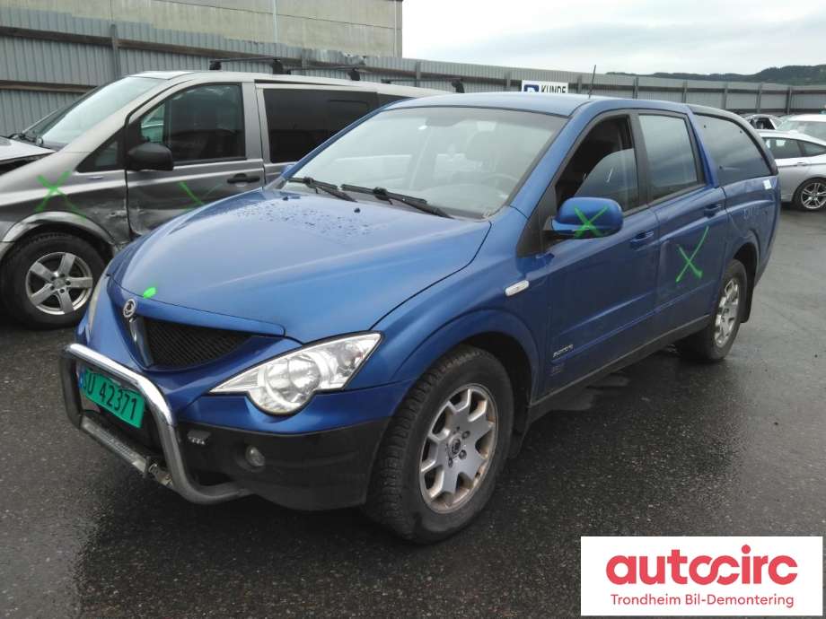SsangYong Actyon 2007-2013 , Motorkode: D20D-051, Girkassekode: