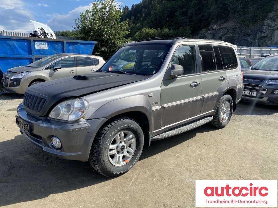 Hyundai Terracan 2002-2007 , Motorkode: J3, Girkassekode: