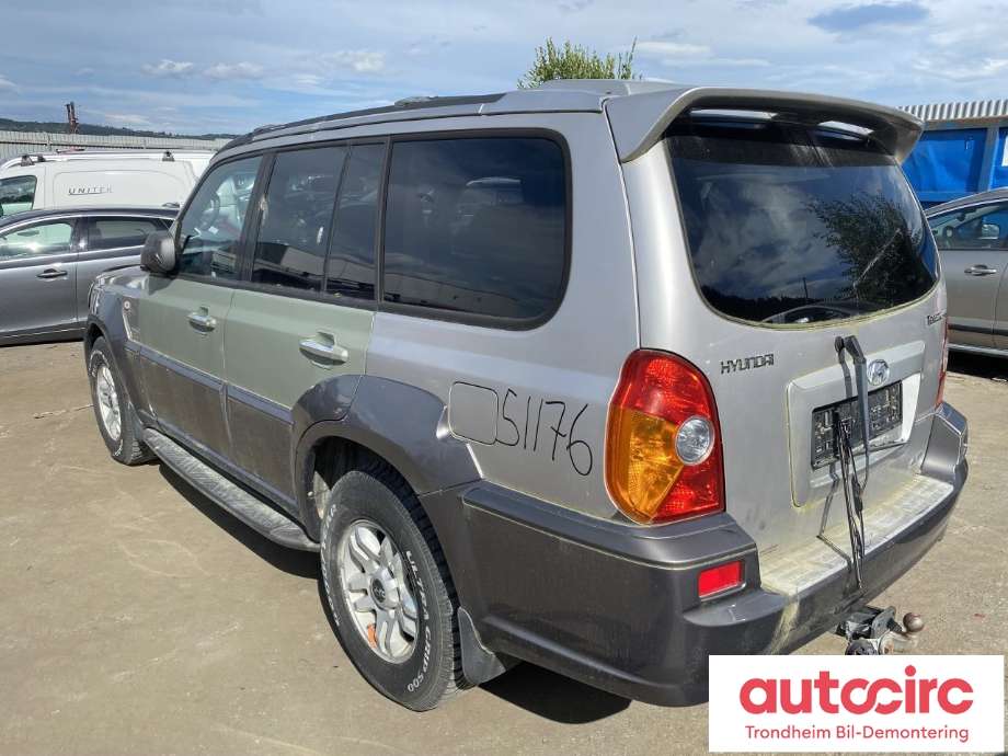 Hyundai Terracan 2002-2007 , Motorkode: J3, Girkassekode: